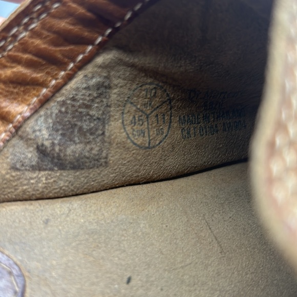 VINTAGE Dr. Martens 8620 Slides Mens 11 Leather Boho Hippie Classic Sandals - Picture 5 of 10